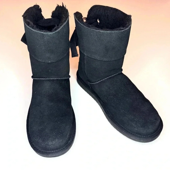 Koolaburra by Ugg Toddler & Big Girls Andrah Bow Boots Size- 3 - Picture 10 of 10